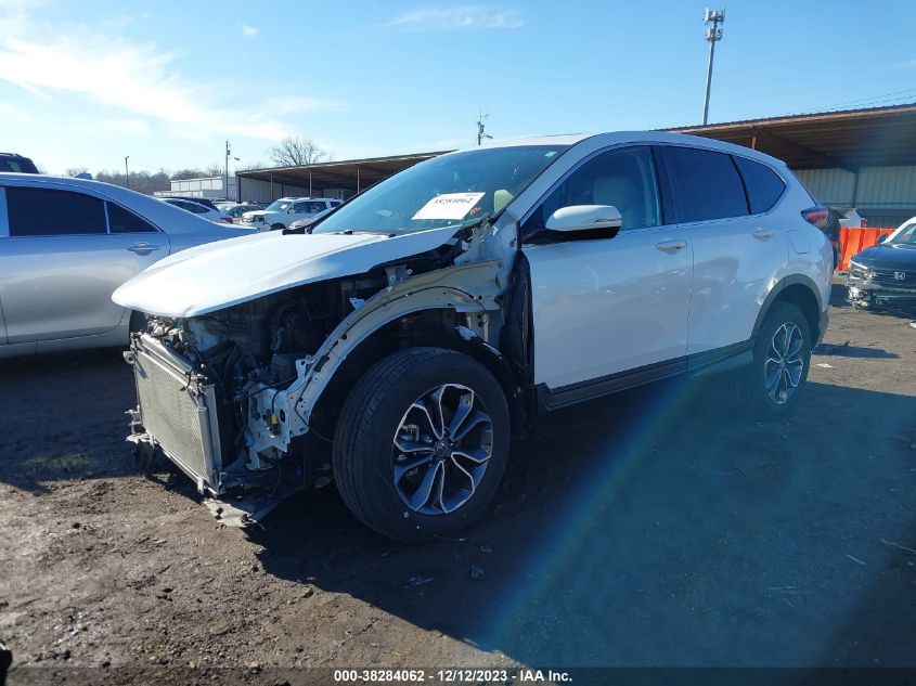 2022 HONDA CR-V AWD EX-L - 7FARW2H85NE005915