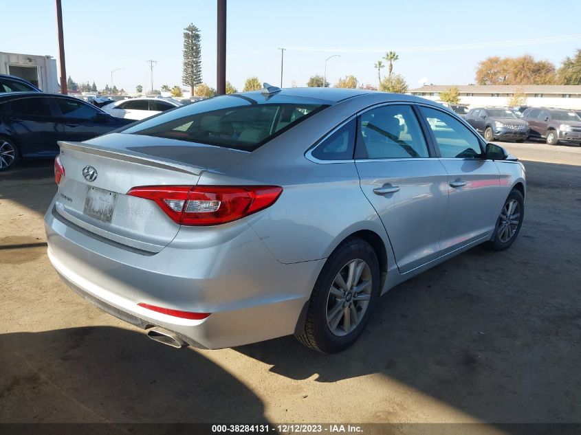 2015 HYUNDAI SONATA SE - 5NPE24AF0FH187911