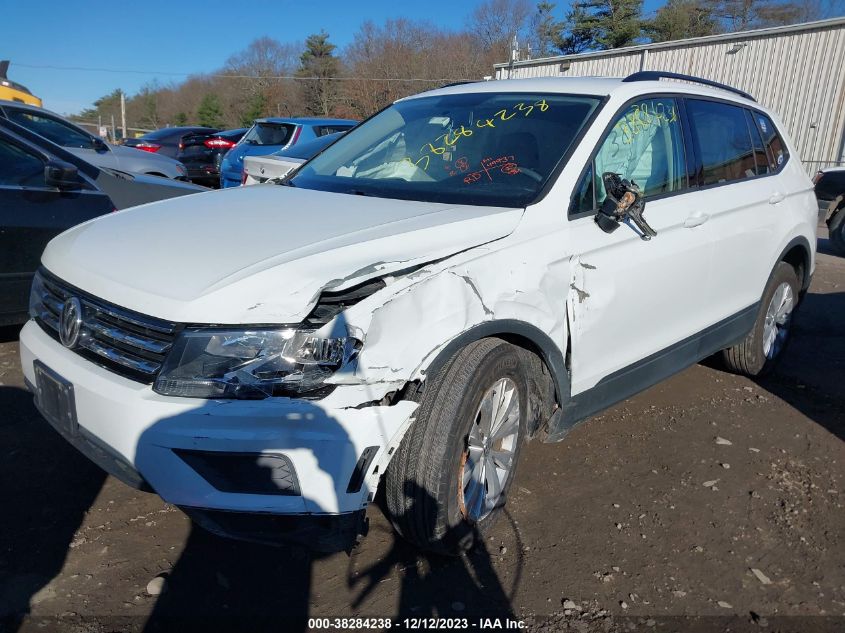 2019 VOLKSWAGEN TIGUAN 2.0T S - 3VV0B7AX4KM188568