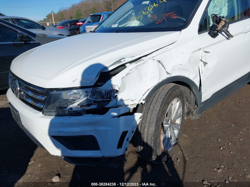 2019 VOLKSWAGEN TIGUAN 2.0T S - 3VV0B7AX4KM188568