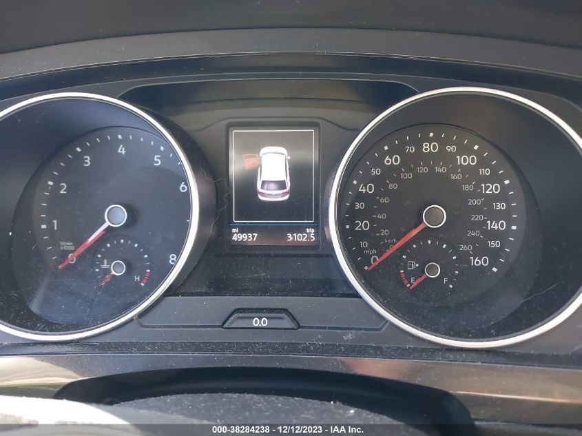 2019 VOLKSWAGEN TIGUAN 2.0T S - 3VV0B7AX4KM188568