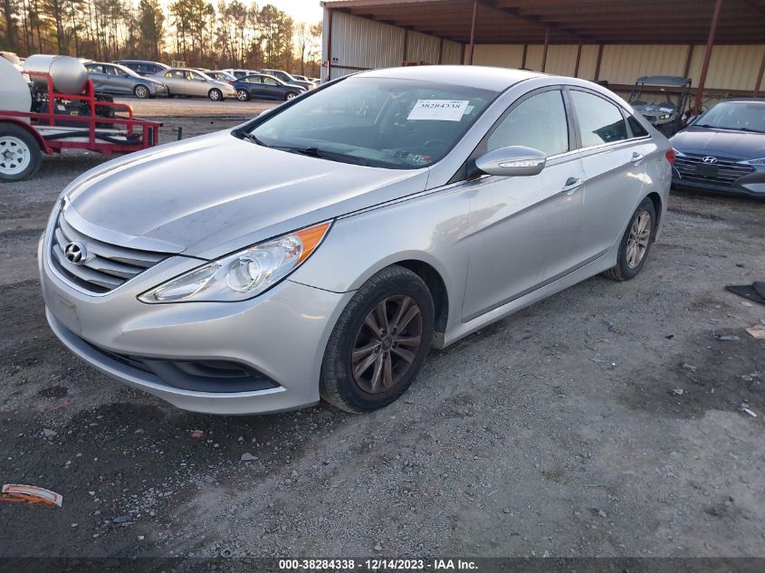 2014 HYUNDAI SONATA GLS - 5NPEB4AC8EH836116