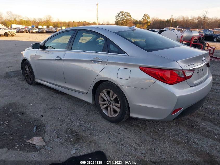 2014 HYUNDAI SONATA GLS - 5NPEB4AC8EH836116