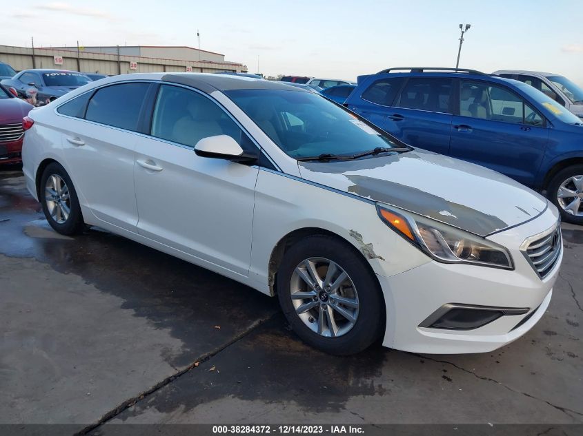 2016 HYUNDAI SONATA - 5NPE24AFXGH388247