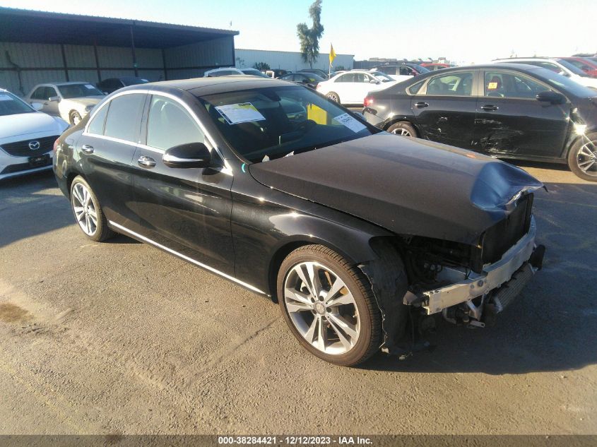 2015 MERCEDES-BENZ C 300 LUXURY/SPORT - 55SWF4JB1FU083480