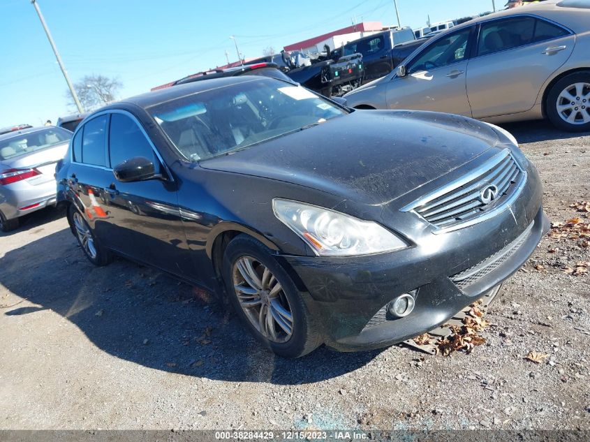 2013 INFINITI G37 JOURNEY - JN1CV6AP1DM716565