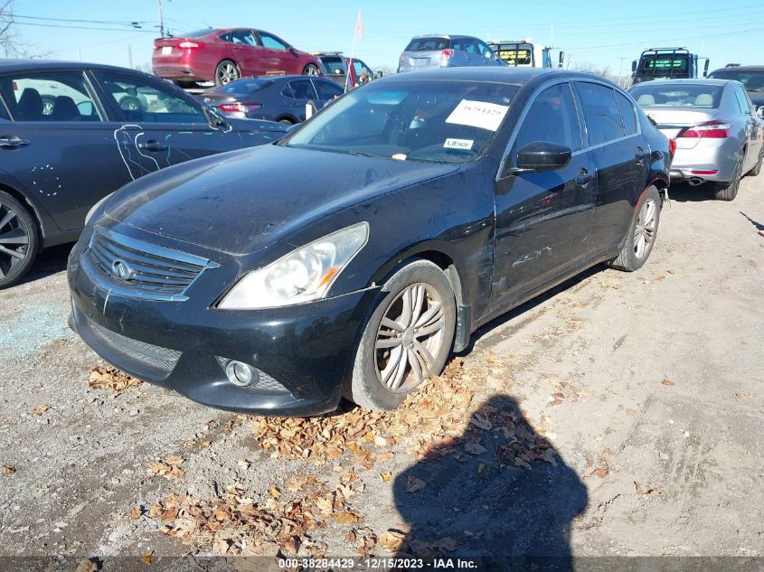 2013 INFINITI G37 JOURNEY JN1CV6AP1DM716565