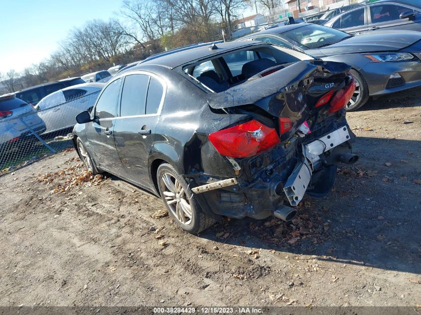 2013 INFINITI G37 JOURNEY JN1CV6AP1DM716565