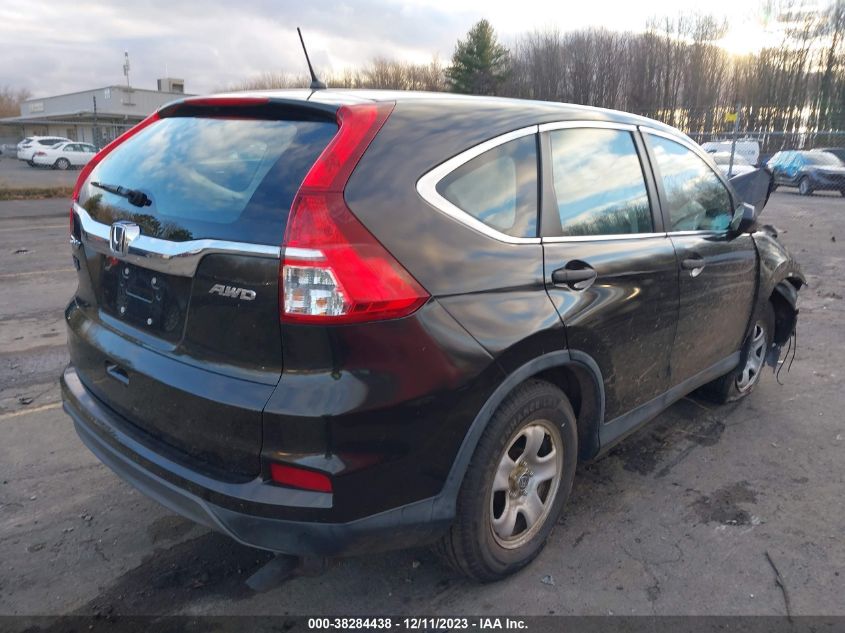 2015 HONDA CR-V LX - 5J6RM4H34FL093625