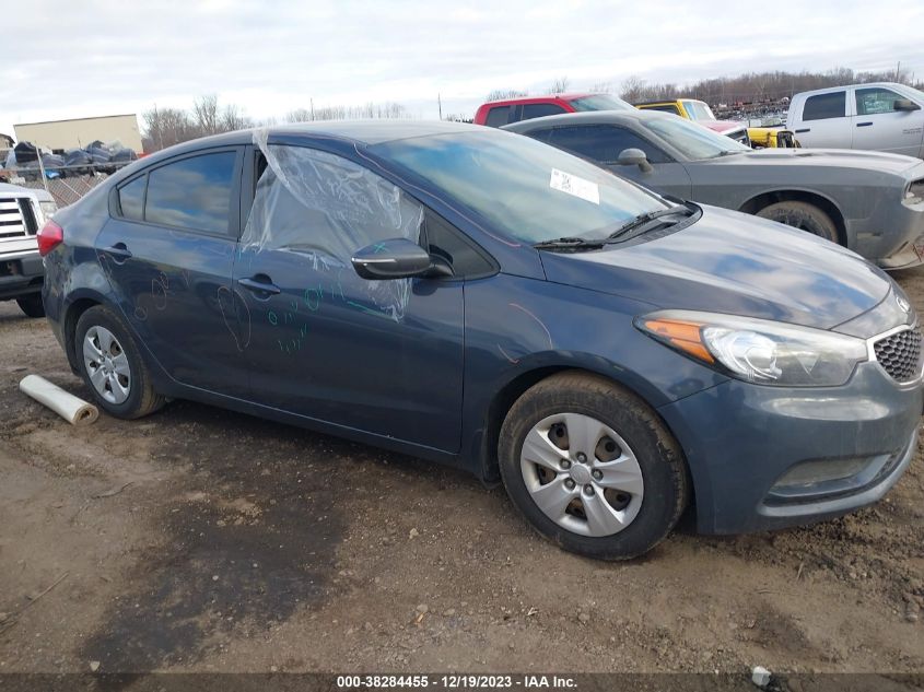 2016 KIA FORTE LX - KNAFX4A69G5521213