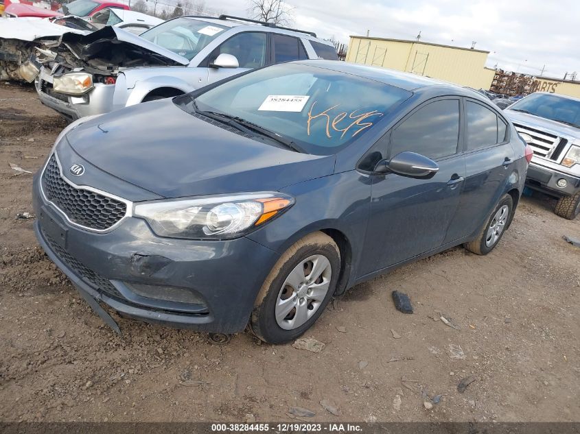 2016 KIA FORTE LX - KNAFX4A69G5521213