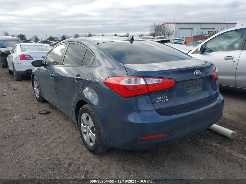 2016 KIA FORTE LX - KNAFX4A69G5521213
