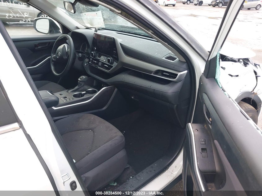VIN 5TDBBRCH2PS107101 2023 TOYOTA HIGHLANDER HYBRID LE