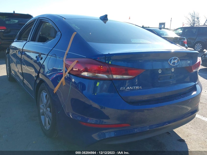 VIN 5NPD84LF7HH058820 2017 HYUNDAI ELANTRA SE/VALUE/LIMITED