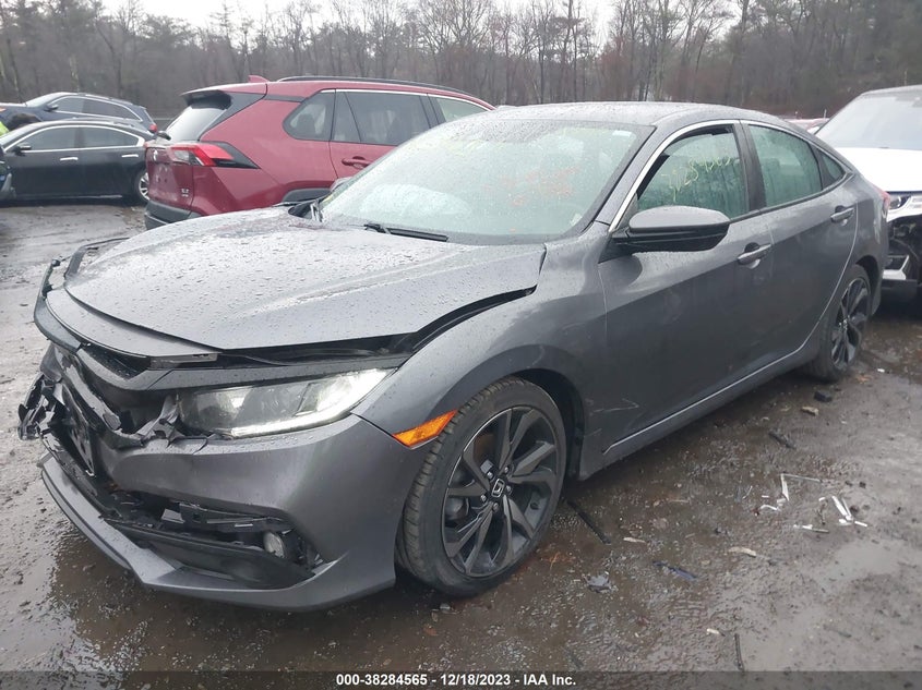 VIN 2HGFC2F89MH531128 2021 HONDA CIVIC SPORT