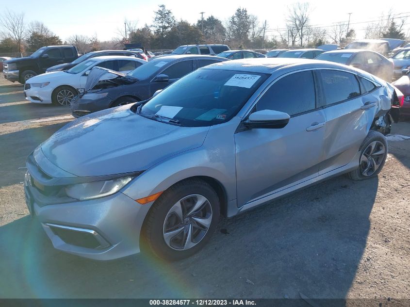 2020 HONDA CIVIC LX - 19XFC2F61LE016633