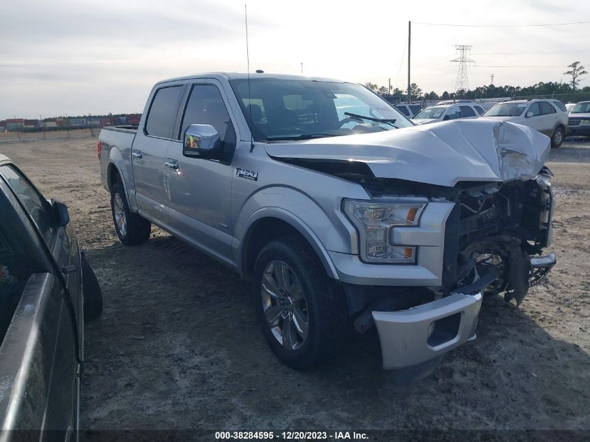 2015 FORD F-150 PLATINUM - 1FTEW1EG9FFC47894