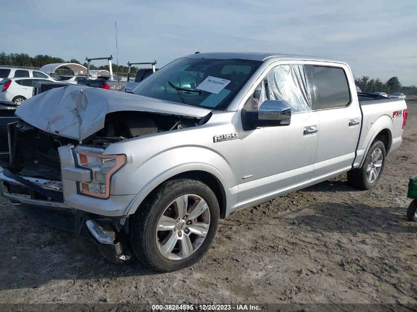 2015 FORD F-150 PLATINUM - 1FTEW1EG9FFC47894