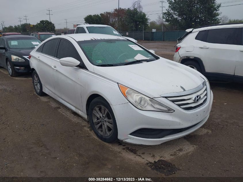 2014 HYUNDAI SONATA GLS - 5NPEB4AC9EH863874