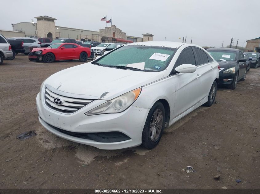 2014 HYUNDAI SONATA GLS - 5NPEB4AC9EH863874