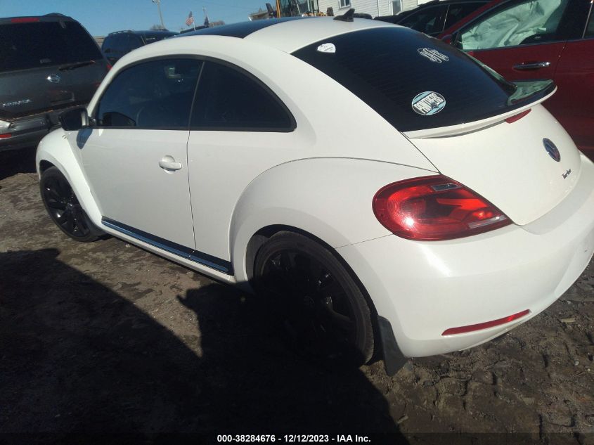 2013 VOLKSWAGEN BEETLE TURBO - 3VWV67AT6DM600592