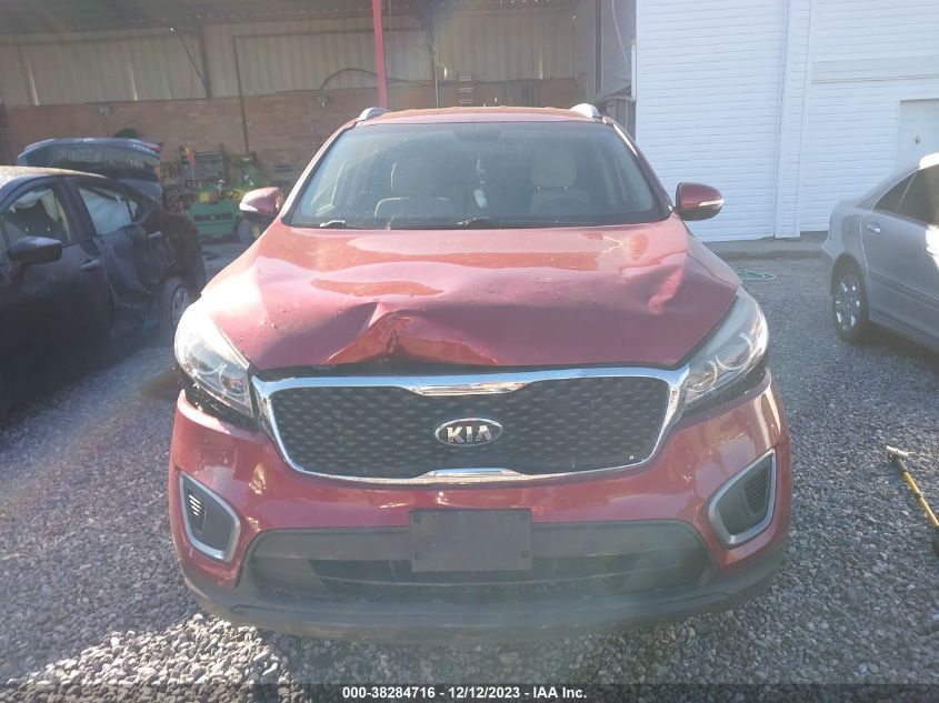 2016 KIA SORENTO 3.3L LX - 5XYPGDA59GG094847