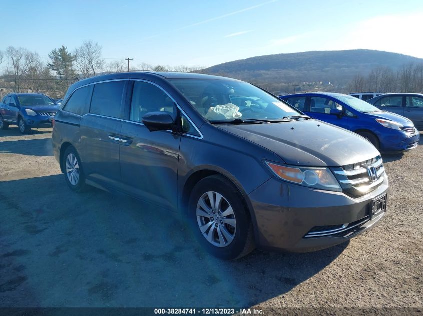 2014 HONDA ODYSSEY EX-L - 5FNRL5H64EB115889