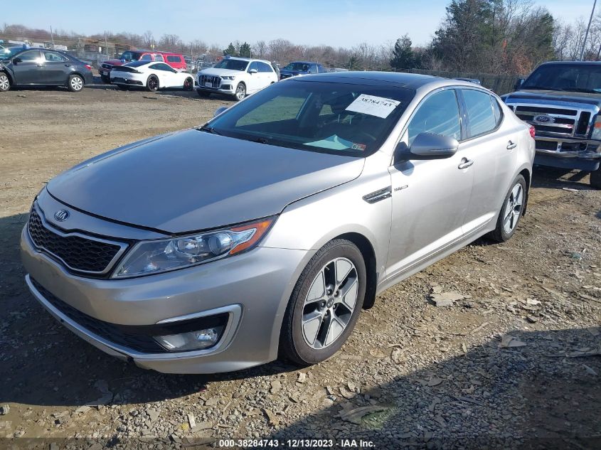 2013 KIA OPTIMA HYBRID EX - KNAGM4AD3D5057004