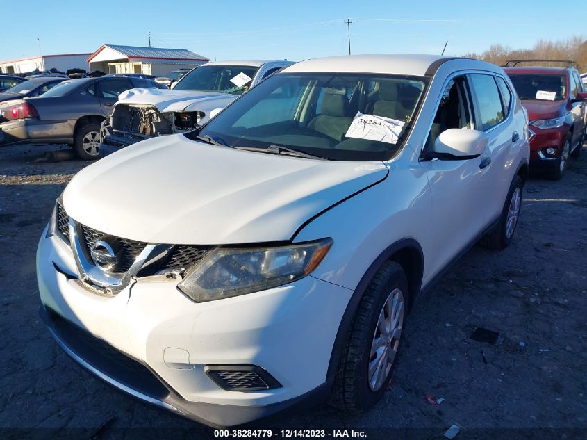 2016 NISSAN ROGUE S/SL/SV - 5N1AT2MT5GC828013