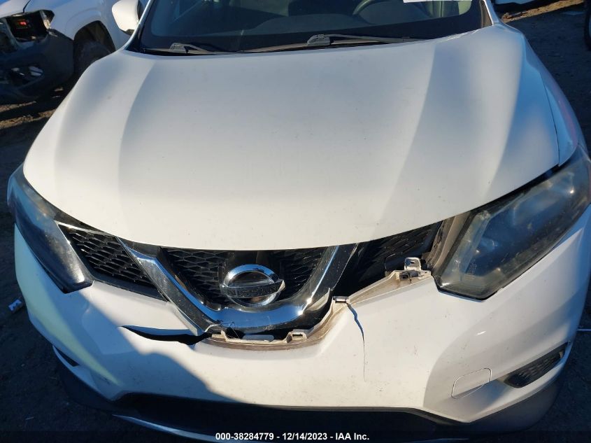 2016 NISSAN ROGUE S/SL/SV - 5N1AT2MT5GC828013