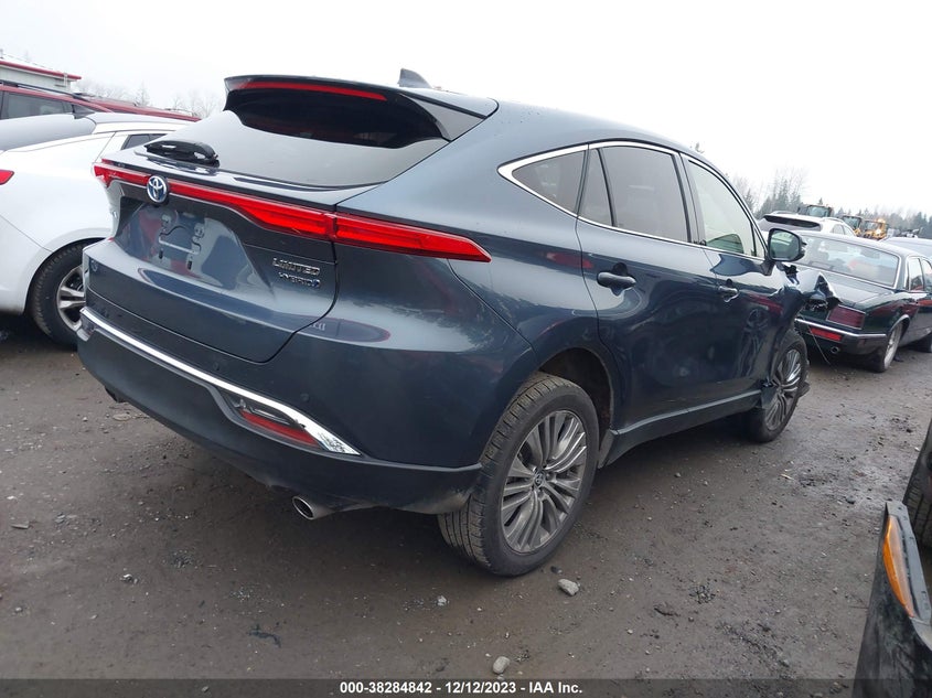 VIN JTEAAAAH8MJ084205 2021 TOYOTA VENZA LIMITED