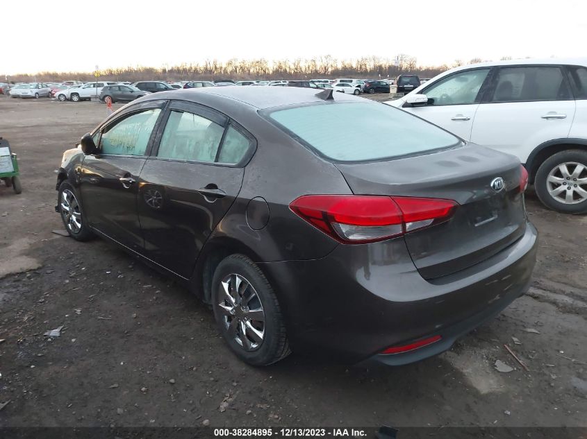 2017 KIA FORTE LX - 3KPFK4A71HE156817