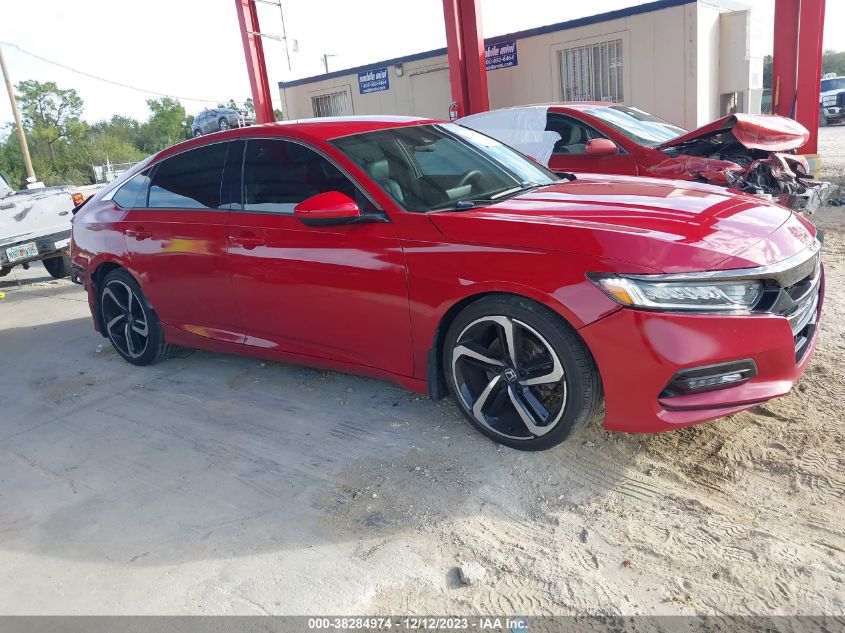 2018 HONDA ACCORD SPORT - 1HGCV1F39JA096617