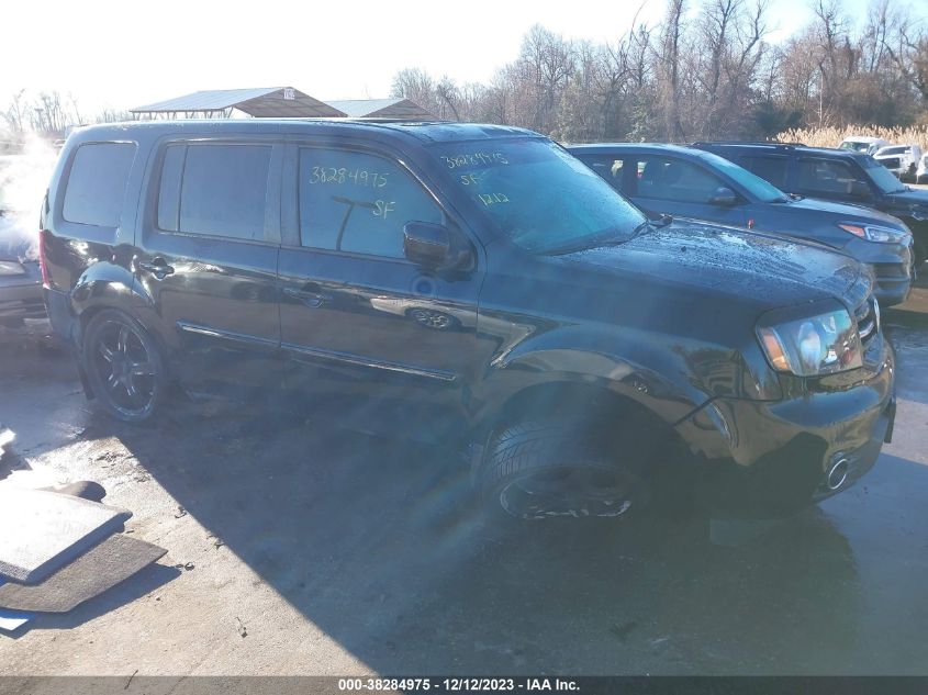 2013 HONDA PILOT EXL - 5FNYF4H5XDB067155