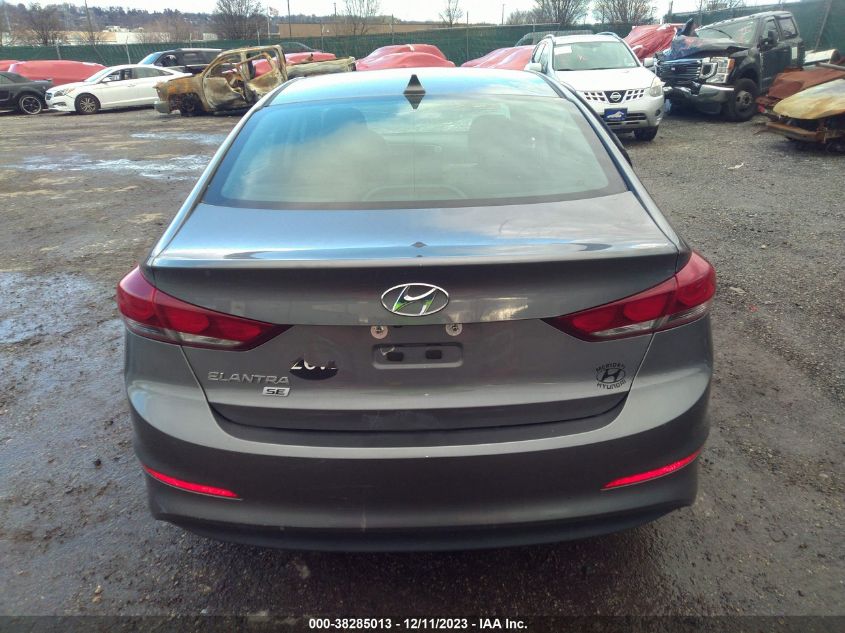 2018 HYUNDAI ELANTRA SE - 5NPD74LF1JH384699