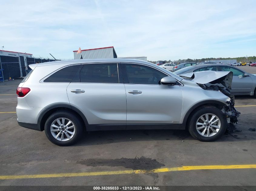 2019 KIA SORENTO 3.3L LX - 5XYPGDA59KG449539