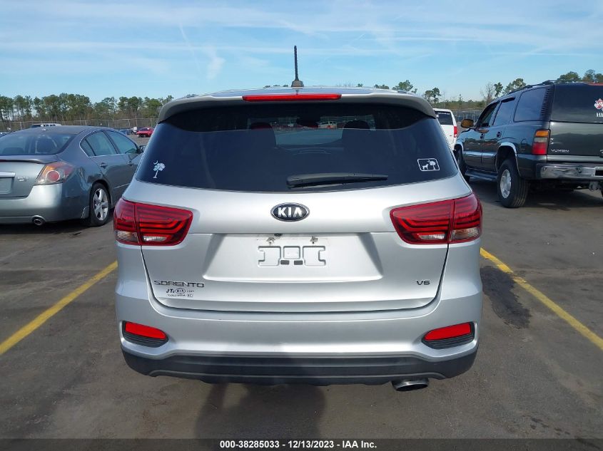 2019 KIA SORENTO 3.3L LX - 5XYPGDA59KG449539