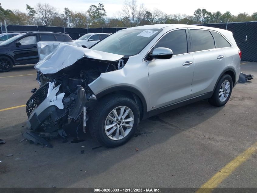 2019 KIA SORENTO 3.3L LX - 5XYPGDA59KG449539