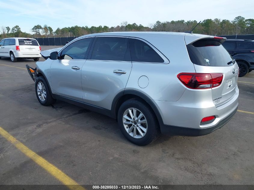 2019 KIA SORENTO 3.3L LX - 5XYPGDA59KG449539