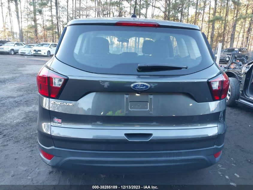 2019 FORD ESCAPE S - 1FMCU0F77KUA91247