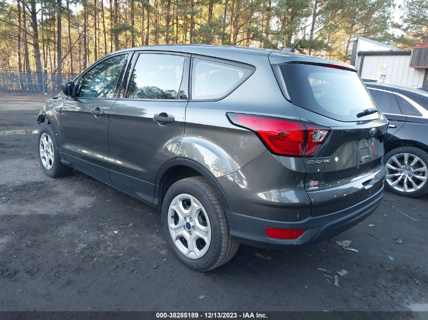 2019 FORD ESCAPE S - 1FMCU0F77KUA91247