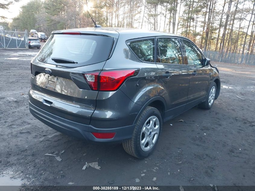 2019 FORD ESCAPE S - 1FMCU0F77KUA91247