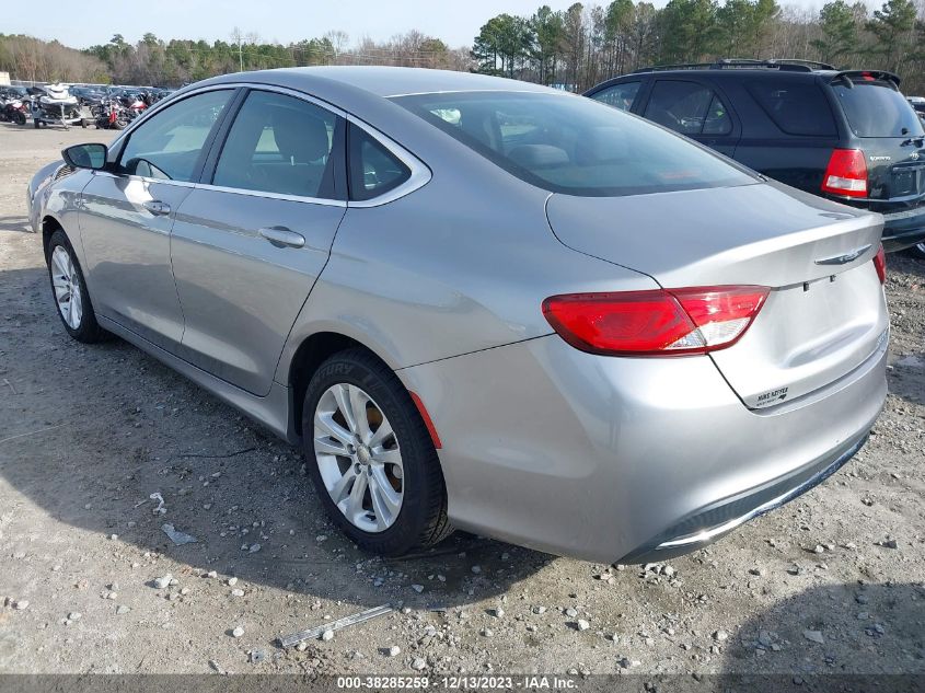 2015 CHRYSLER 200 LIMITED - 1C3CCCAB0FN605836