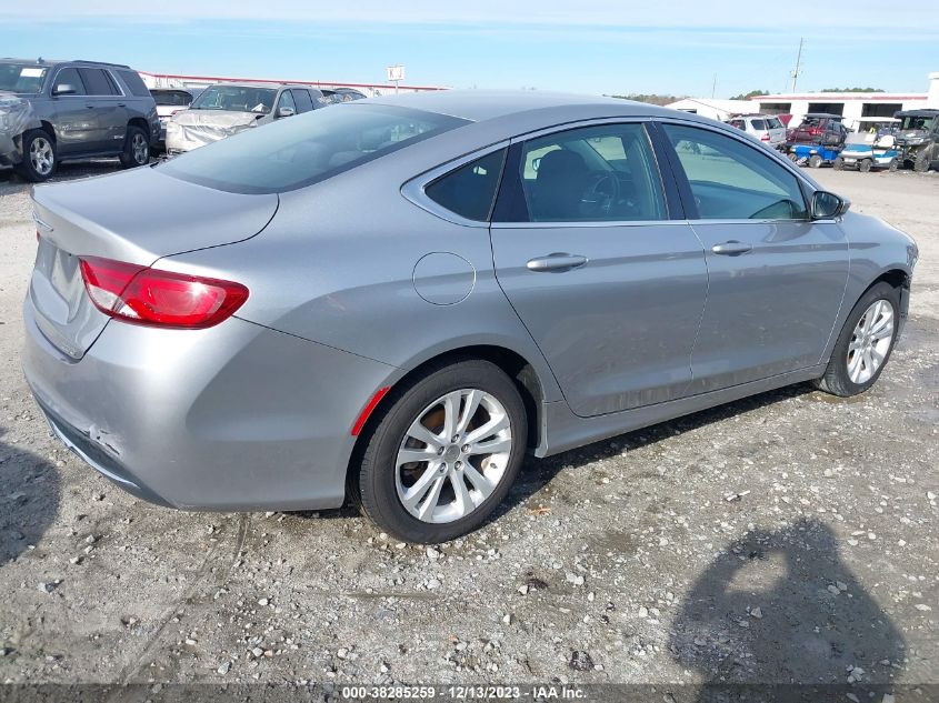 2015 CHRYSLER 200 LIMITED - 1C3CCCAB0FN605836