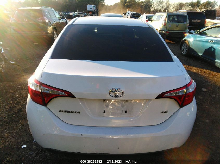 2015 TOYOTA COROLLA LE - 2T1BURHE3FC230888