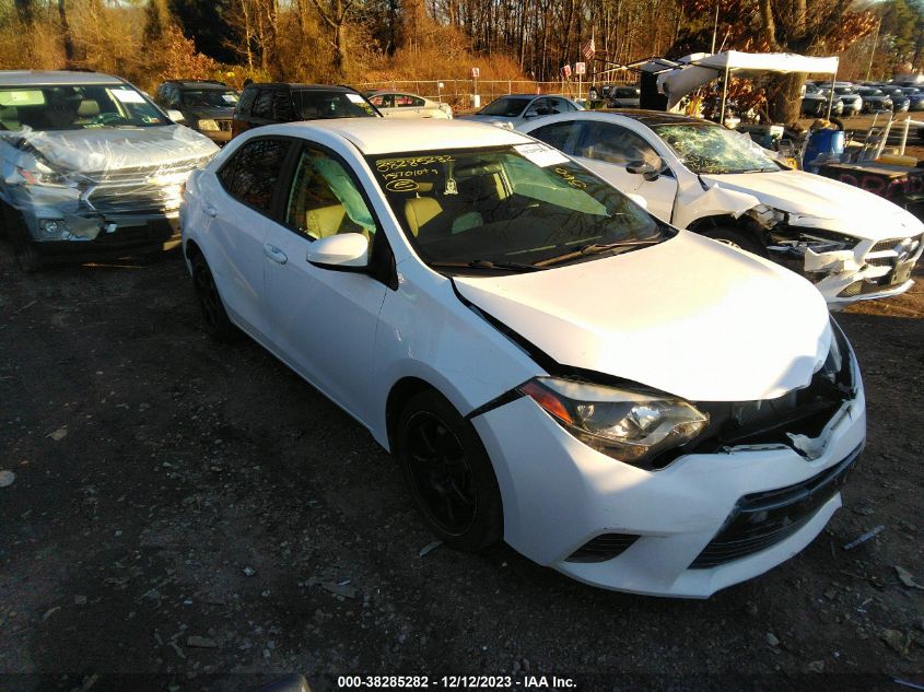 2015 TOYOTA COROLLA LE - 2T1BURHE3FC230888