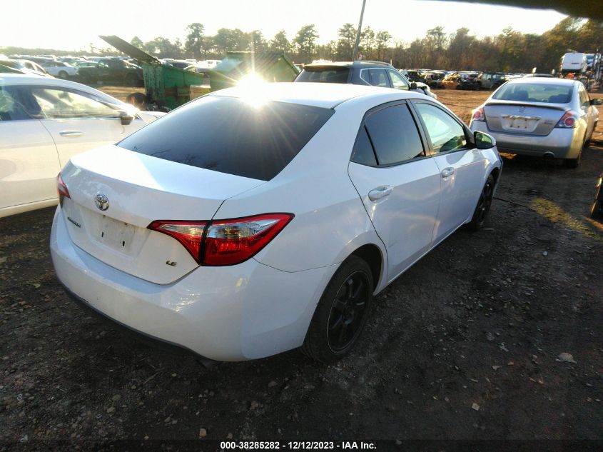 2015 TOYOTA COROLLA LE - 2T1BURHE3FC230888