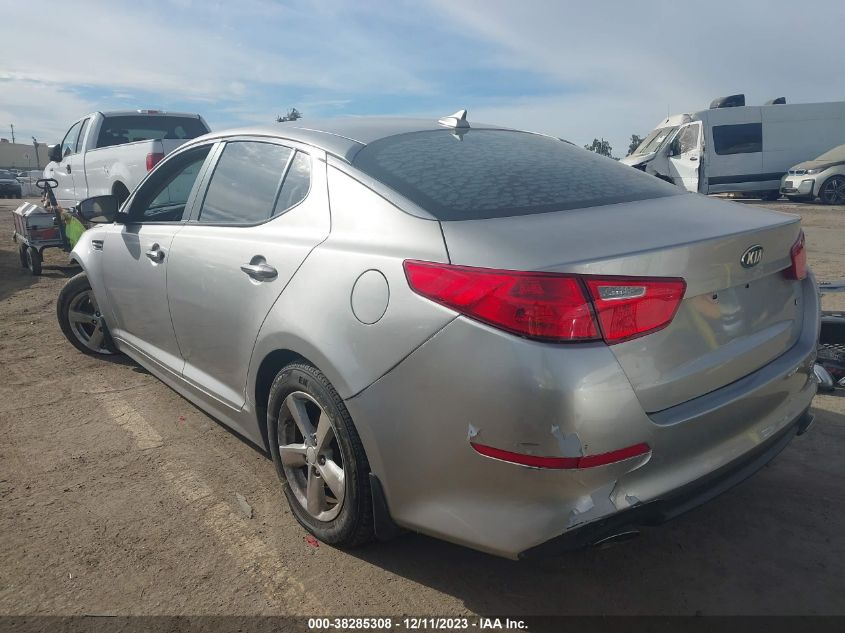 2015 KIA OPTIMA LX - 5XXGM4A77FG404572