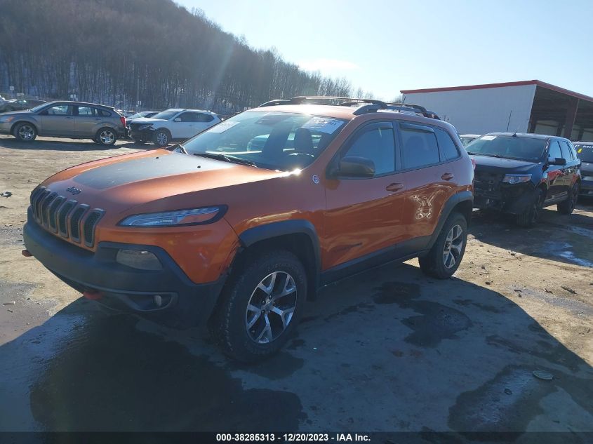 2014 JEEP CHEROKEE TRAILHAWK - 1C4PJMBS2EW273589