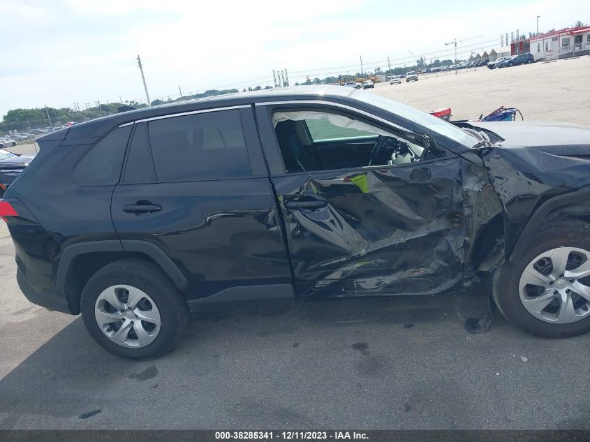 VIN 2T3K1RFV1NW233417 2022 TOYOTA RAV4 LE